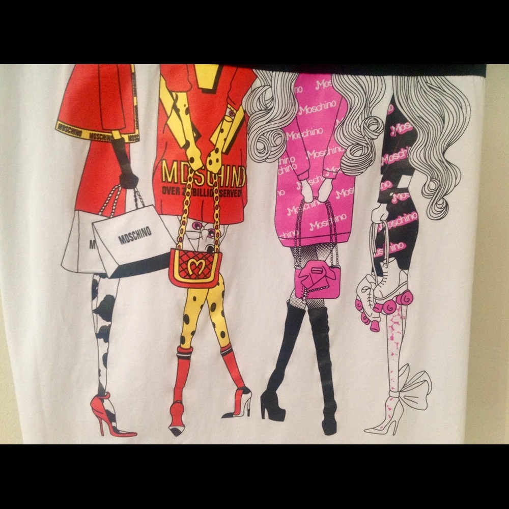 Moschino-clad Statement Tee